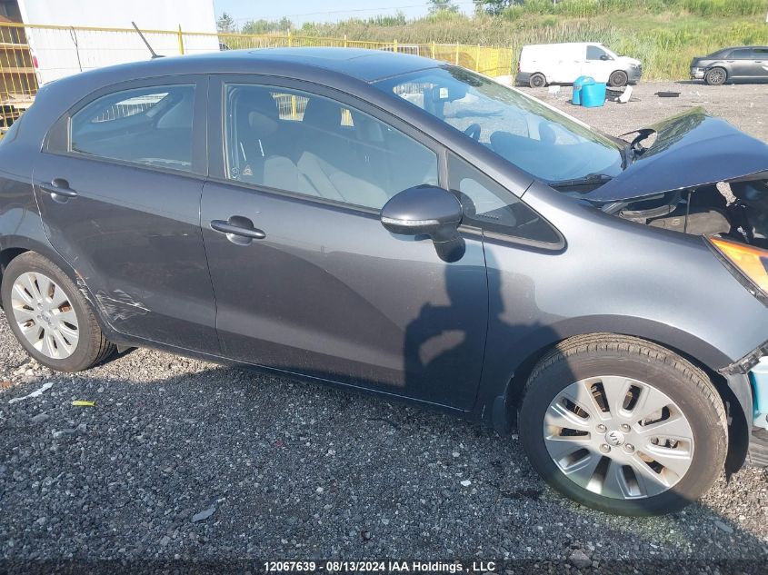 2015 Kia Rio VIN: KNADN5A3XF6715895 Lot: 12067639
