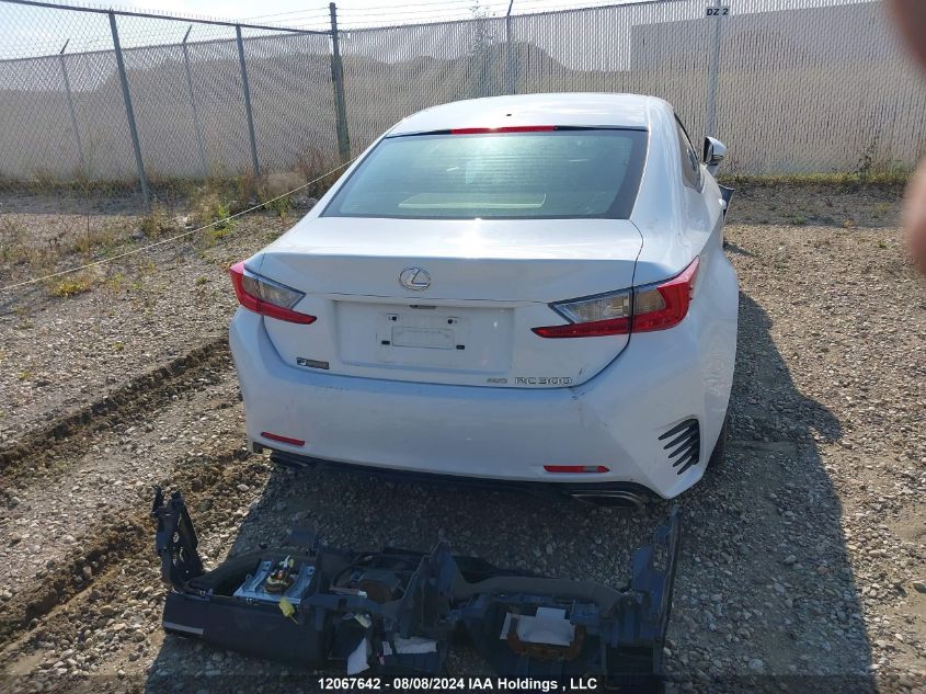 2016 Lexus Rc 300 VIN: JTHSM5BC5G5001741 Lot: 12067642