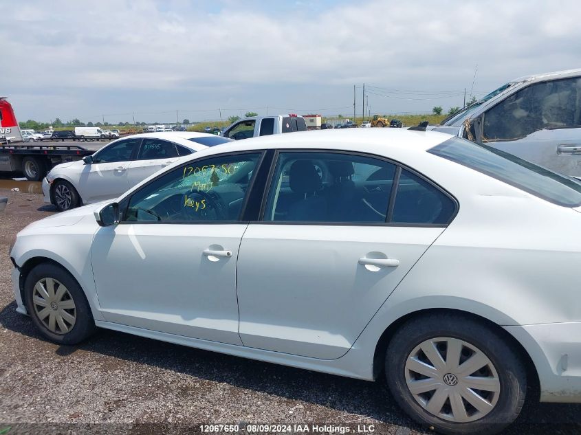 2017 Volkswagen Jetta Sedan VIN: 3VW2B7AJ4HM284449 Lot: 12067650