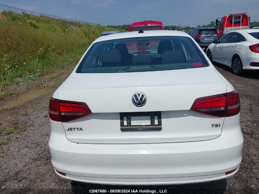 2017 Volkswagen Jetta Sedan VIN: 3VW2B7AJ4HM284449 Lot: 12067650