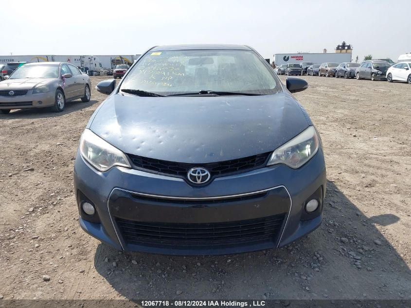 2014 Toyota Corolla S VIN: 2T1BURHE5EC046020 Lot: 12067718