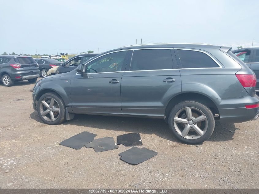 2015 Audi Q7 VIN: WA1WMCFE6FD012958 Lot: 12067739