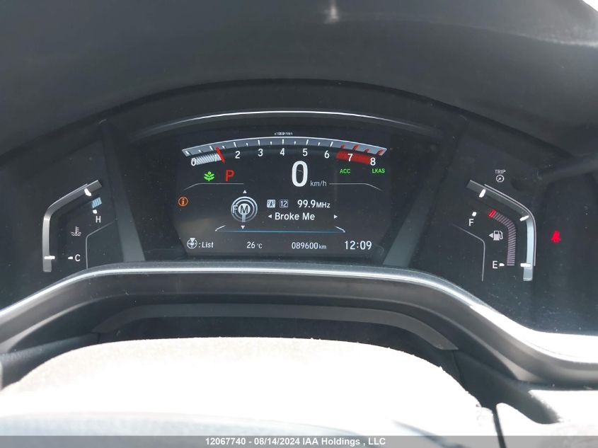 2019 Honda Cr-V VIN: 2HKRW2H59KH103697 Lot: 12067740