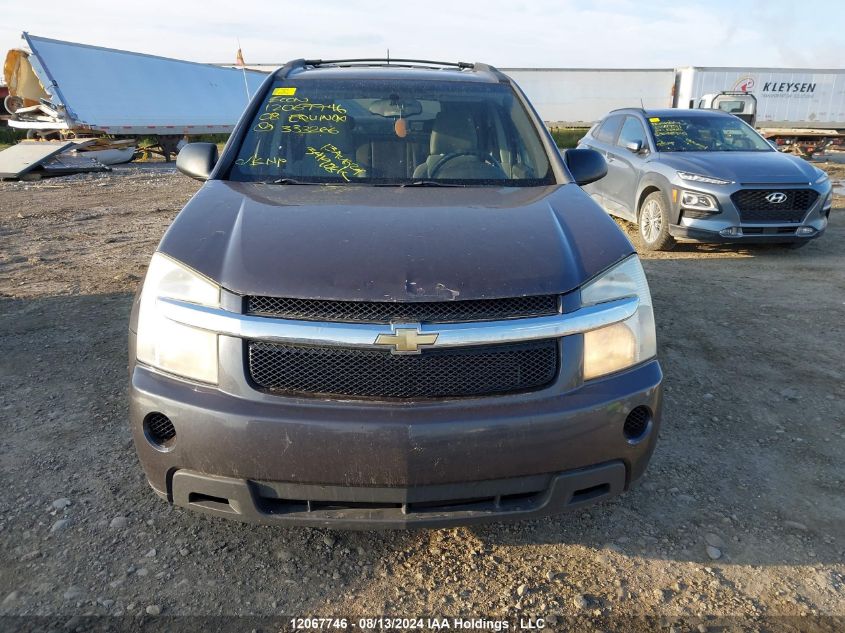 2008 Chevrolet Equinox VIN: 2CNDL23F986333266 Lot: 12067746