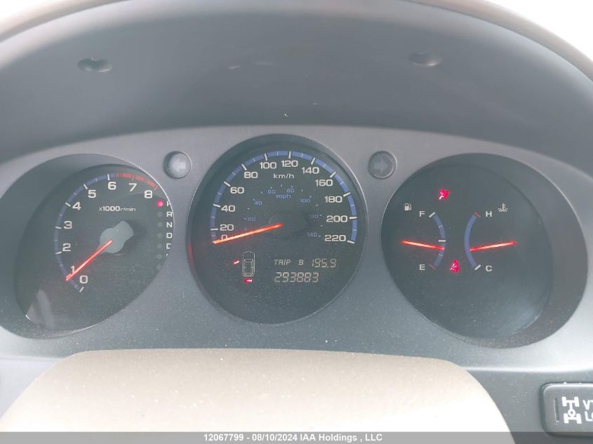 2005 Acura Mdx VIN: 2HNYD18935H001303 Lot: 12067799