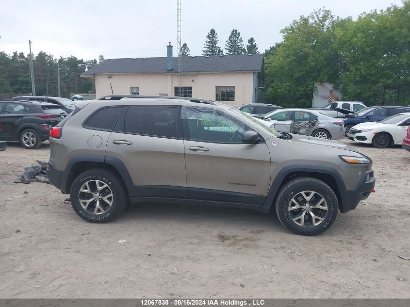 2016 Jeep Cherokee Trailhawk VIN: 1C4PJMBSXGW348820 Lot: 12067838