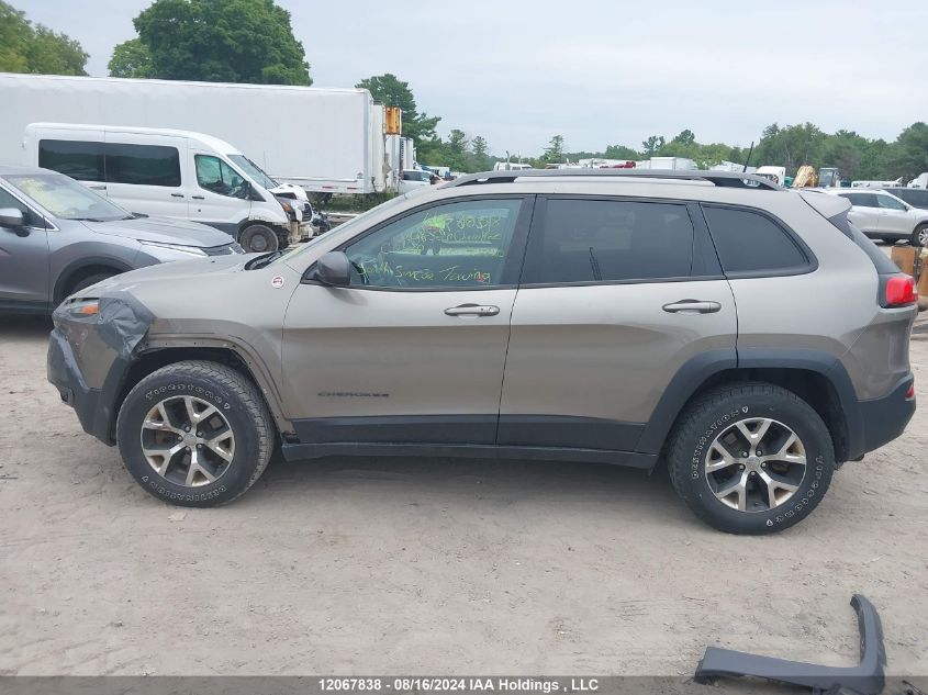 2016 Jeep Cherokee Trailhawk VIN: 1C4PJMBSXGW348820 Lot: 12067838