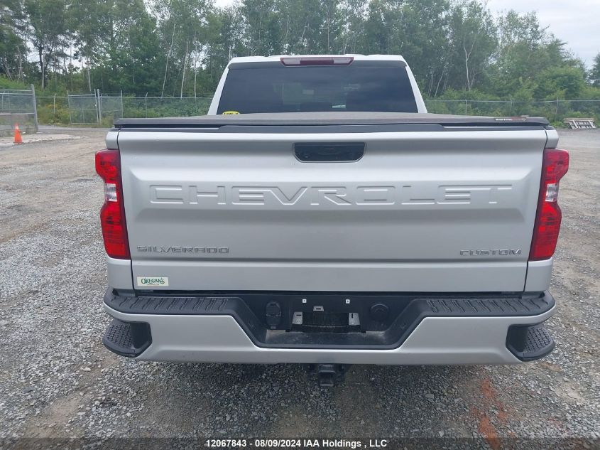 2022 Chevrolet Silverado K1500 Custom VIN: 3GCPDBEKXNG510979 Lot: 12067843
