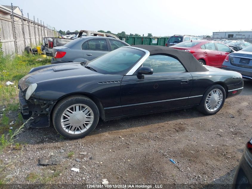 2002 Ford Thunderbird VIN: 1FAHP60A42Y127161 Lot: 12067851
