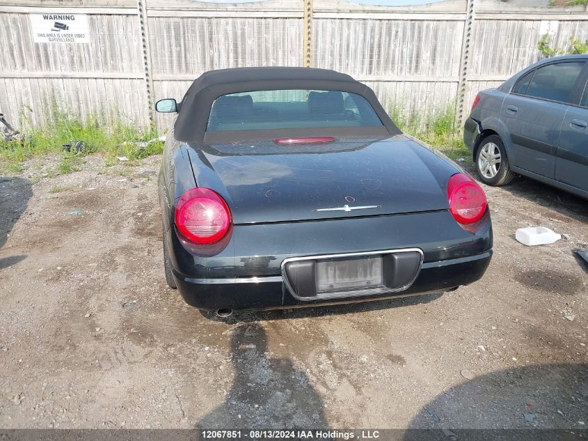 2002 Ford Thunderbird VIN: 1FAHP60A42Y127161 Lot: 12067851