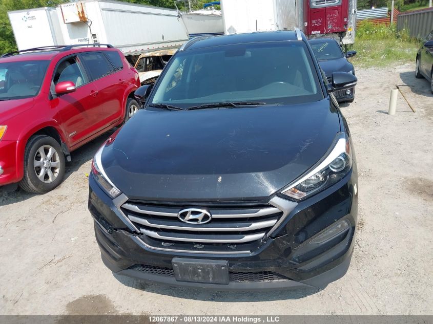 2017 Hyundai Tucson Limited/Sport And Eco/Se VIN: KM8J33A42HU449422 Lot: 12067867