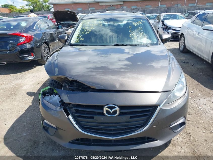 2016 Mazda Mazda3 VIN: 3MZBM1V79GM289361 Lot: 12067876