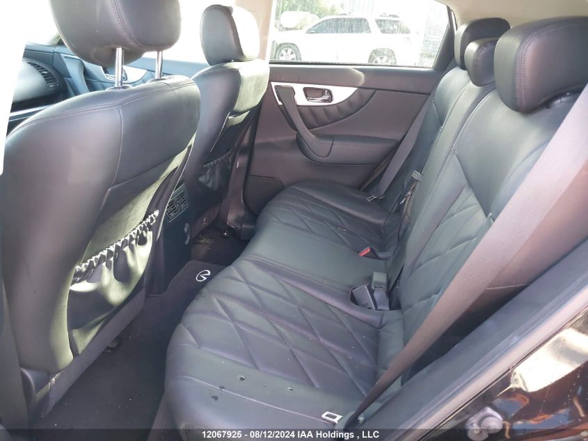 2010 Infiniti Fx35 VIN: JN8AS1MW8AM852176 Lot: 12067925