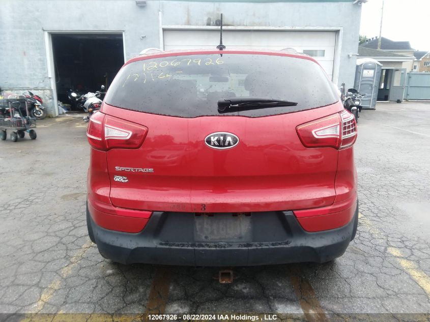 2012 Kia Sportage Ex VIN: KNDPB3A20C7343736 Lot: 12067926