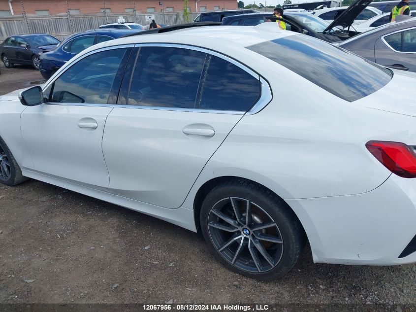 2019 BMW 3 Series VIN: WBA5R7C56KAJ85841 Lot: 12067956