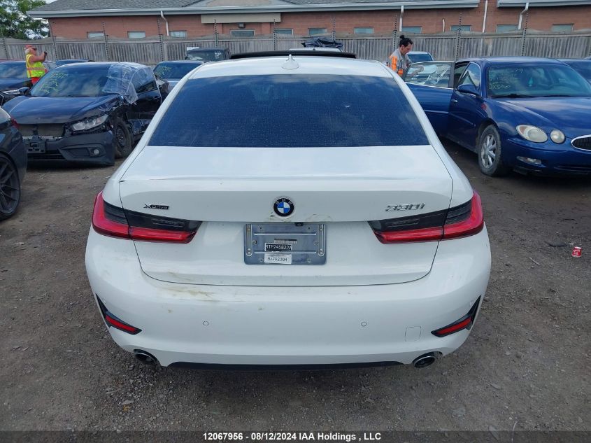 2019 BMW 3 Series VIN: WBA5R7C56KAJ85841 Lot: 12067956