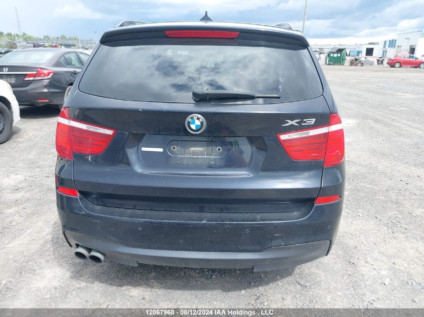 2013 BMW X3 VIN: 5UXWX7C55DL982911 Lot: 12067968
