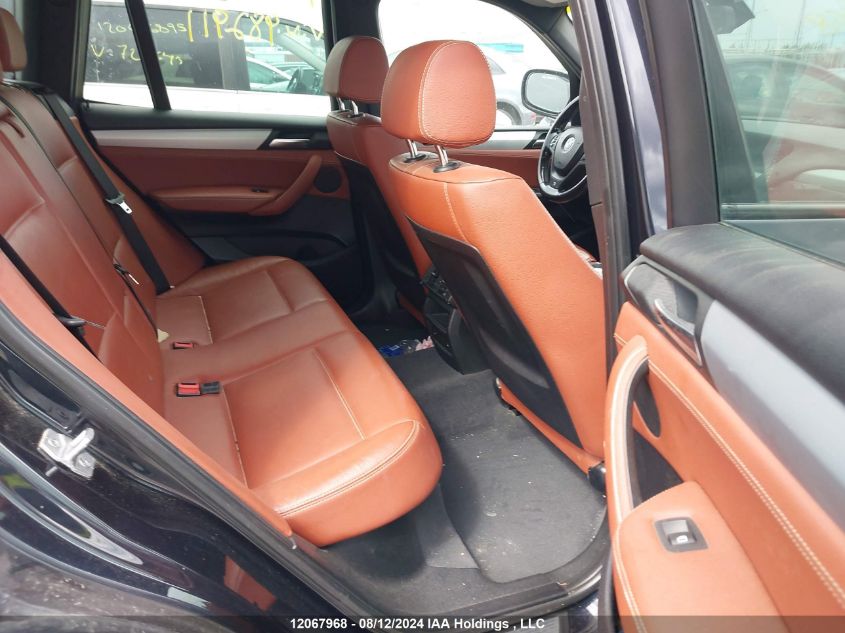 2013 BMW X3 VIN: 5UXWX7C55DL982911 Lot: 12067968