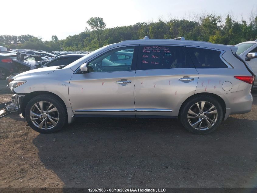 2014 Infiniti Qx60 VIN: 5N1AL0MM1EC526616 Lot: 12067983
