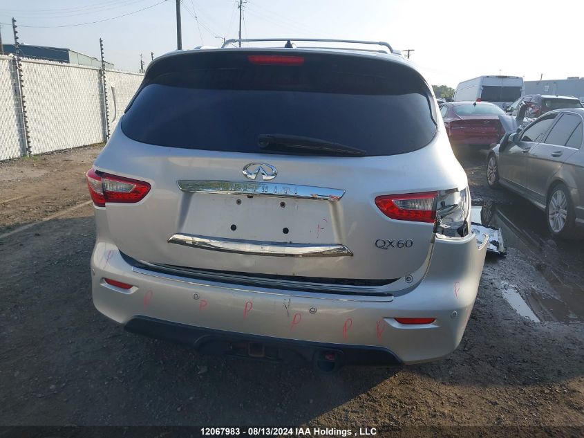 2014 Infiniti Qx60 VIN: 5N1AL0MM1EC526616 Lot: 12067983