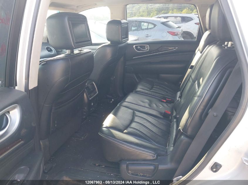 2014 Infiniti Qx60 VIN: 5N1AL0MM1EC526616 Lot: 12067983