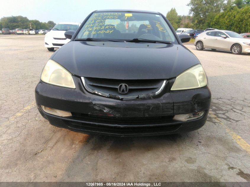 2002 Acura 1.7El Touring VIN: 2HHES35662H007688 Lot: 12067985