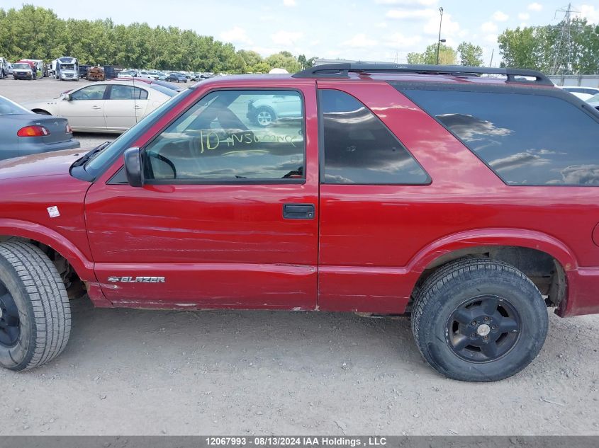 2005 Chevrolet Blazer VIN: 1GNCT18XX5K108463 Lot: 12067993