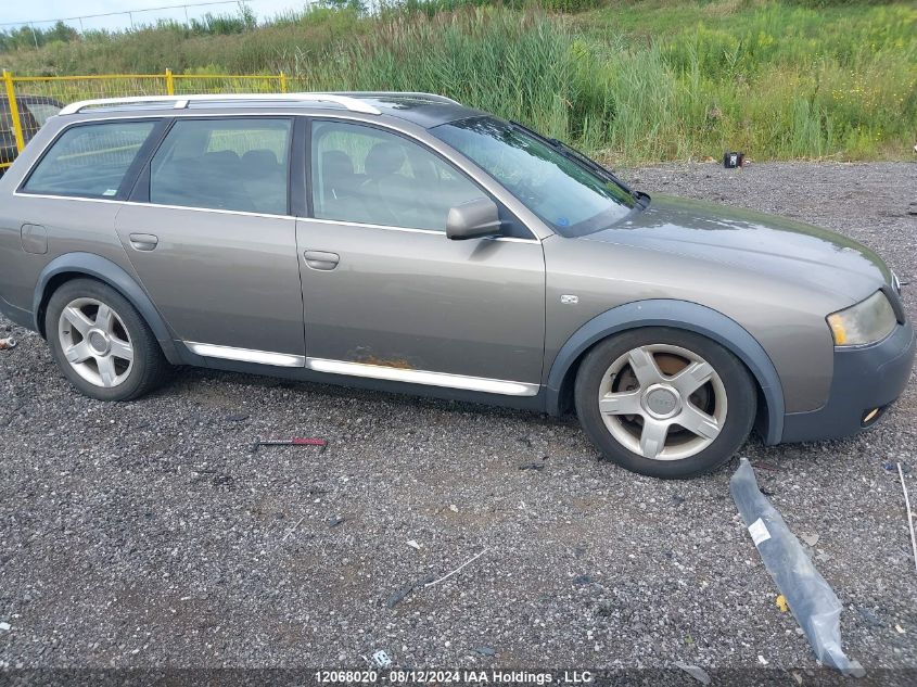 2005 Audi Allroad VIN: WA1YD64B85N026159 Lot: 12068020