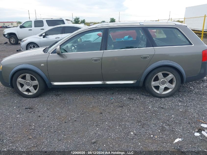 2005 Audi Allroad VIN: WA1YD64B85N026159 Lot: 12068020