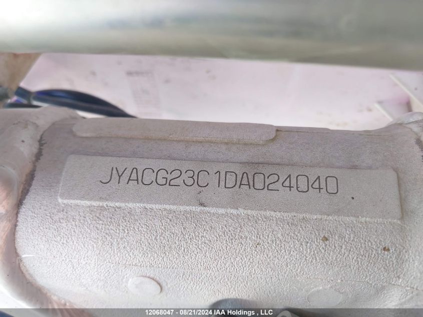 2013 Yamaha Yz250 VIN: JYACG23C1DA024040 Lot: 12068047