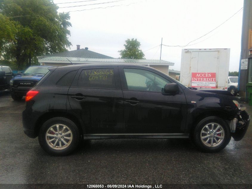 2013 Mitsubishi Rvr VIN: 4A4AH3AUXDE604981 Lot: 12068053