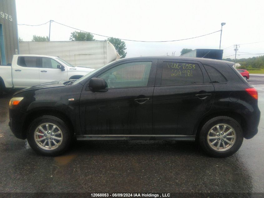 2013 Mitsubishi Rvr VIN: 4A4AH3AUXDE604981 Lot: 12068053