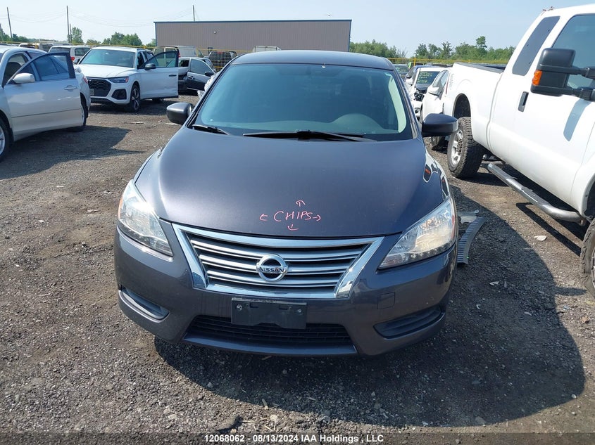 2015 Nissan Sentra VIN: 3N1AB7AP5FL644806 Lot: 12068062