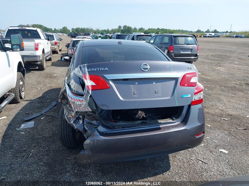 2015 Nissan Sentra VIN: 3N1AB7AP5FL644806 Lot: 12068062