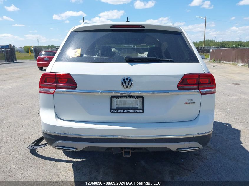 2018 Volkswagen Atlas VIN: 1V2MR2CA4JC576244 Lot: 12068096