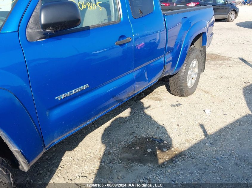 2007 Toyota Tacoma Access Cab VIN: 5TEUU42N87Z406561 Lot: 12068105