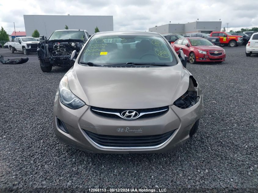 2013 Hyundai Elantra Gls/Limited VIN: 5NPDH4AE8DH350125 Lot: 12068113