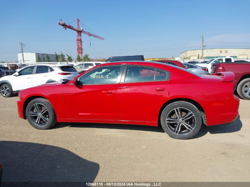 2014 Dodge Charger Sxt VIN: 2C3CDXJG0EH167116 Lot: 12068118