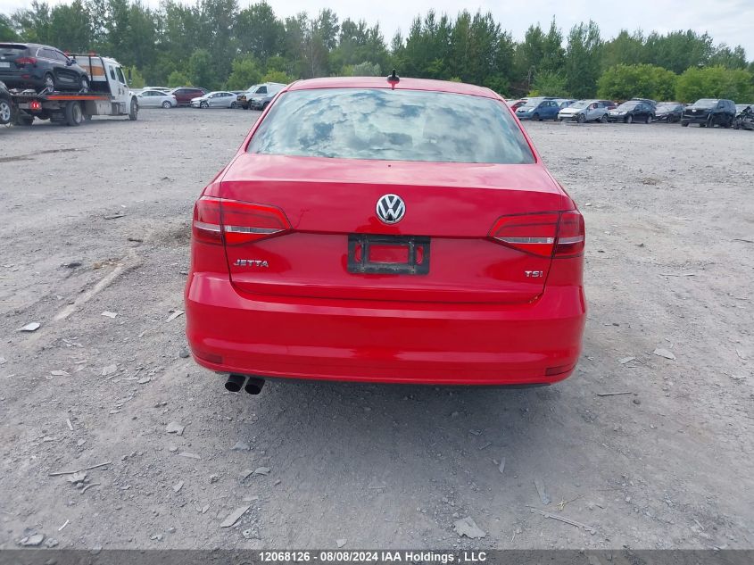 2015 Volkswagen Jetta Sedan VIN: 3VWB07AJ5FM248935 Lot: 12068126