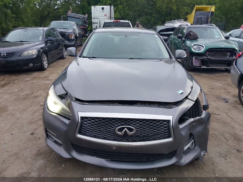 2015 Infiniti Q50 VIN: JN1BV7AR0FM390084 Lot: 12068131