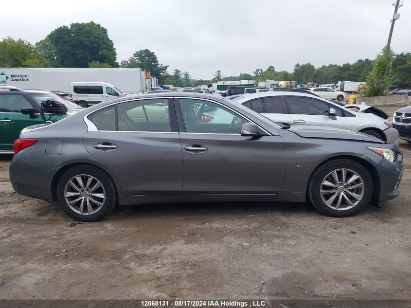 2015 Infiniti Q50 VIN: JN1BV7AR0FM390084 Lot: 12068131