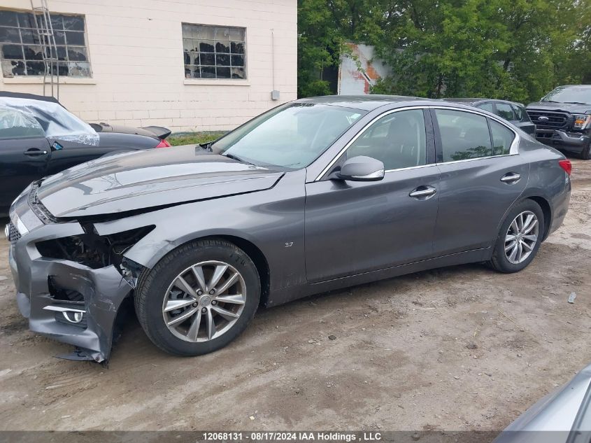 2015 Infiniti Q50 VIN: JN1BV7AR0FM390084 Lot: 12068131