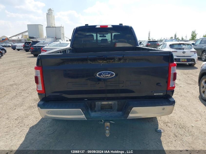 2022 Ford F150 Supercrew VIN: 1FTFW1E80NFB63023 Lot: 12068137