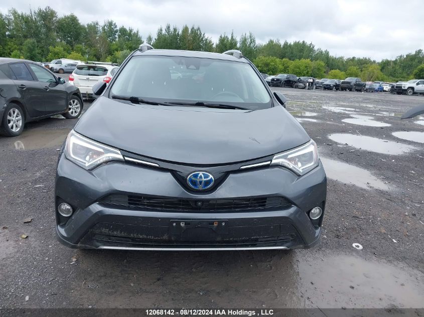 2017 Toyota Rav4 Hybrid Limited VIN: JTMDJREV9HD063366 Lot: 12068142