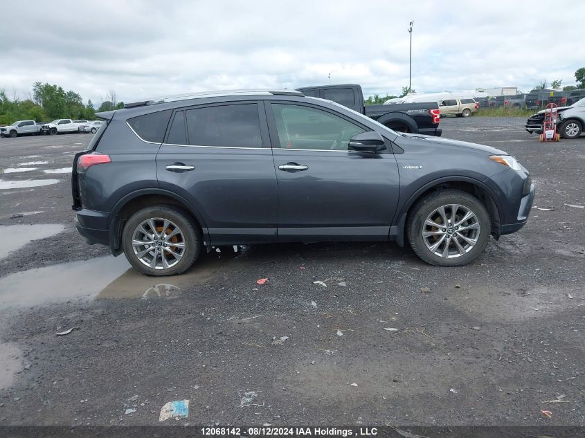 2017 Toyota Rav4 Hybrid Limited VIN: JTMDJREV9HD063366 Lot: 12068142