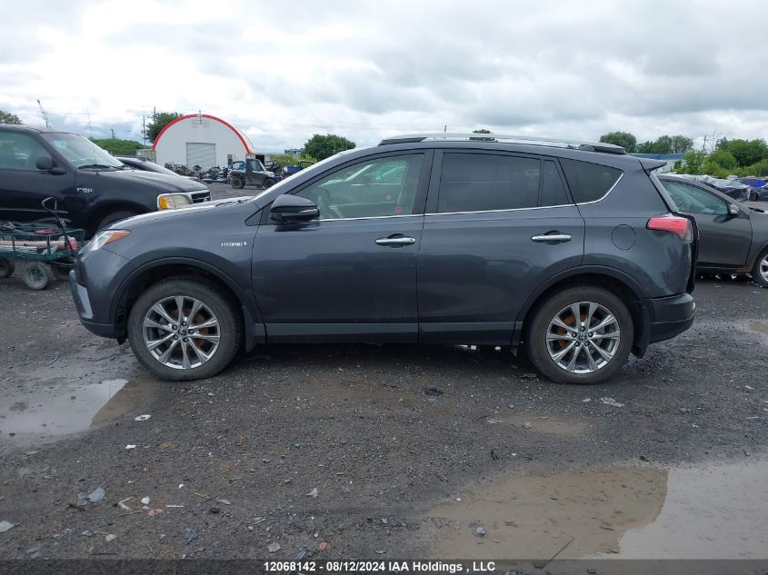 2017 Toyota Rav4 Hybrid Limited VIN: JTMDJREV9HD063366 Lot: 12068142