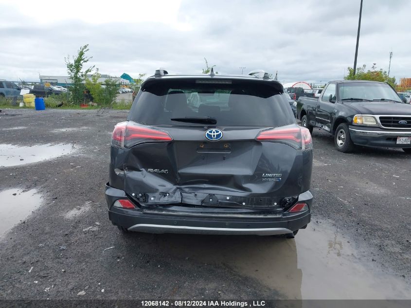 2017 Toyota Rav4 Hybrid Limited VIN: JTMDJREV9HD063366 Lot: 12068142