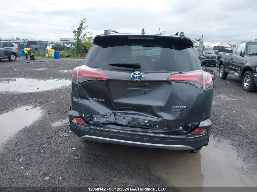 2017 Toyota Rav4 Hybrid Limited VIN: JTMDJREV9HD063366 Lot: 12068142
