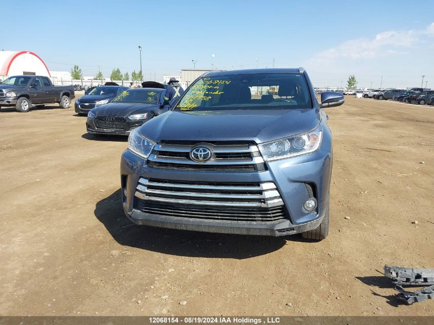 2019 Toyota Highlander Se/Xle VIN: 5TDJZRFH4KS724558 Lot: 12068154