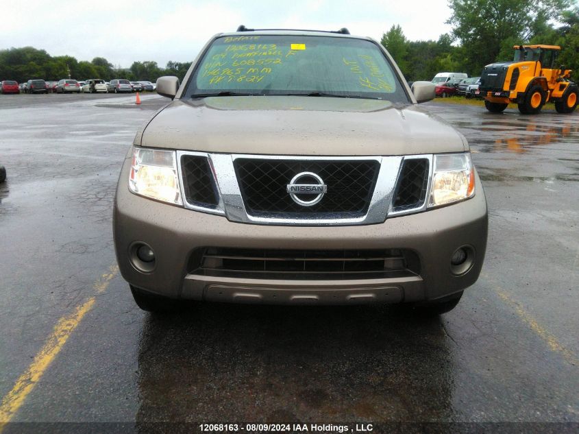 2009 Nissan Pathfinder VIN: 5N1AR18B29C608552 Lot: 12068163